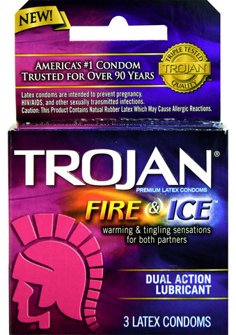 trojan pleasures fire and ice 3pack